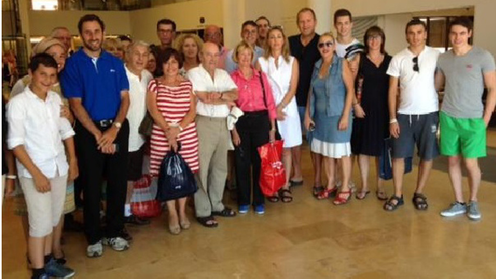 صیہونی کالونی کا دورہ
